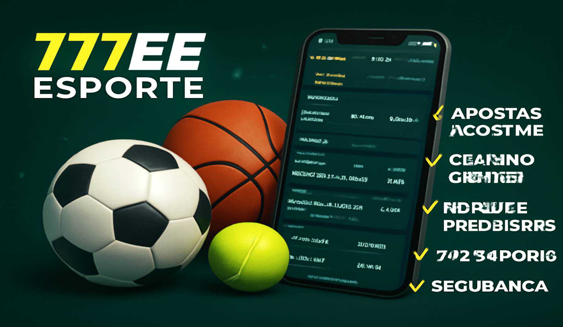 Aposte em apostas esportivas no cassino online 777EE