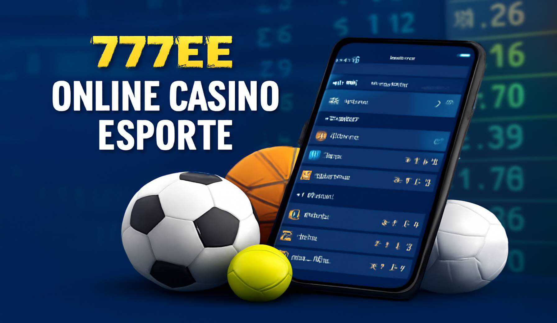 Apostas esportivas no cassino online 777EE